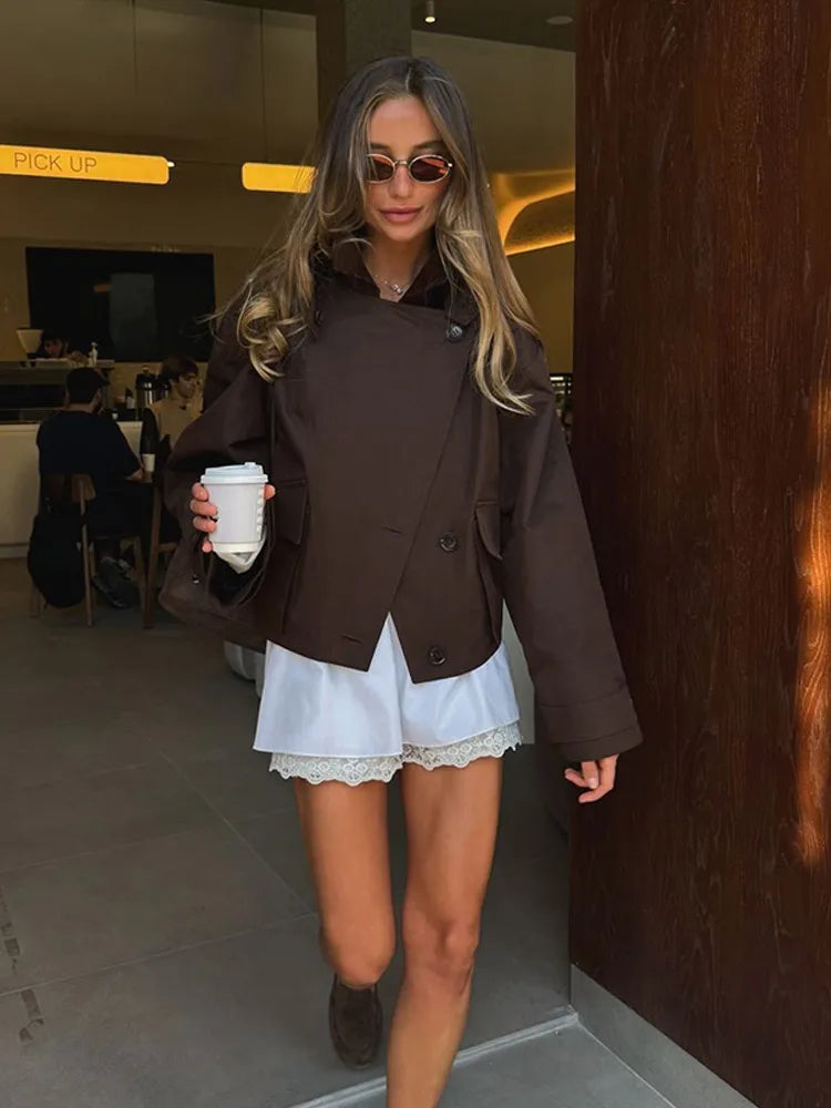 Clara | Oversized Double-Breasted Jacket